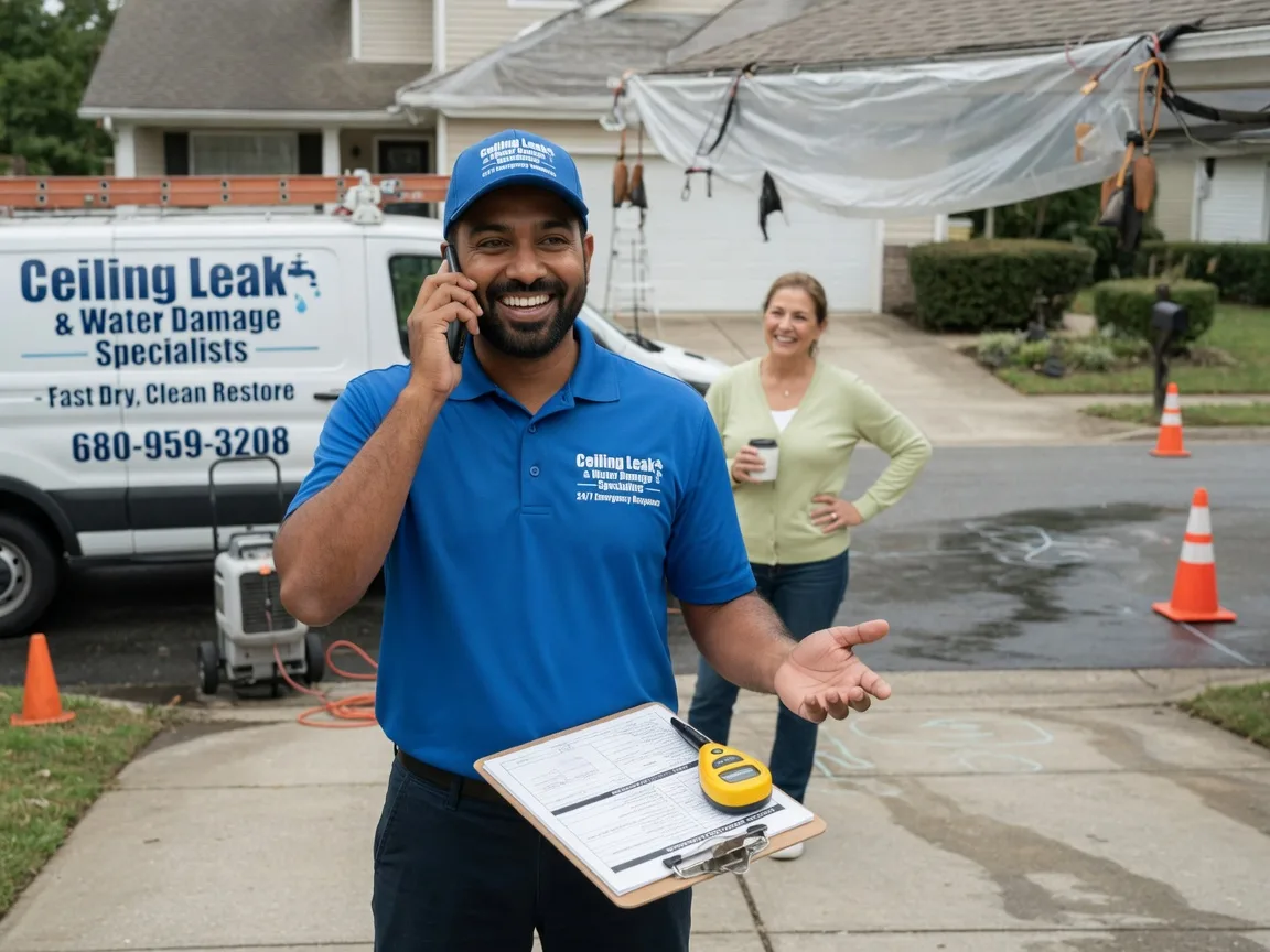 Ceiling Leak Cleanup Remsenburg, NY FAQs